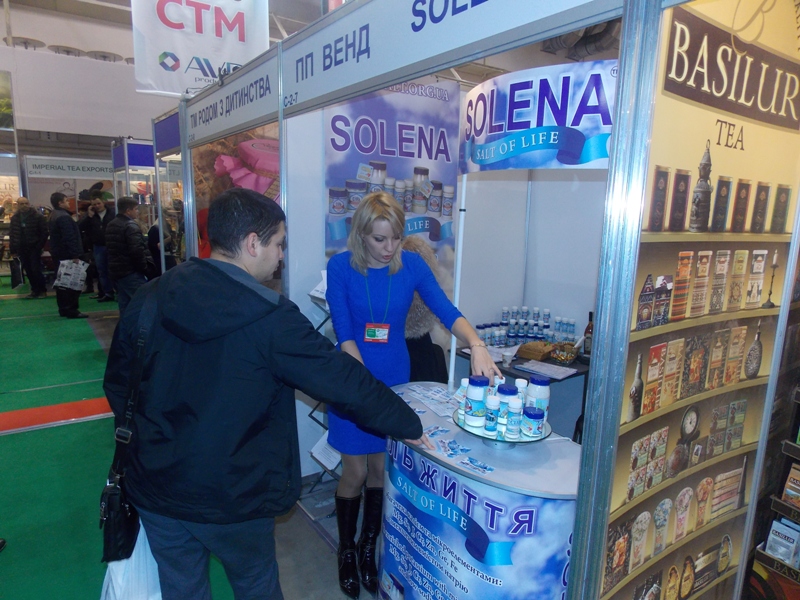 Соль SOLENA приняла участие в выставке  World Food Ukraine 2015 